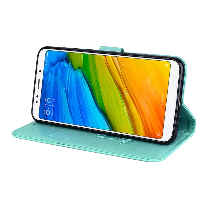 Чехол для Xiaomi Redmi 5 Plus чехол мягкий силиконовый из ТПУ чехлы plus Redmi5 кожаный флип
