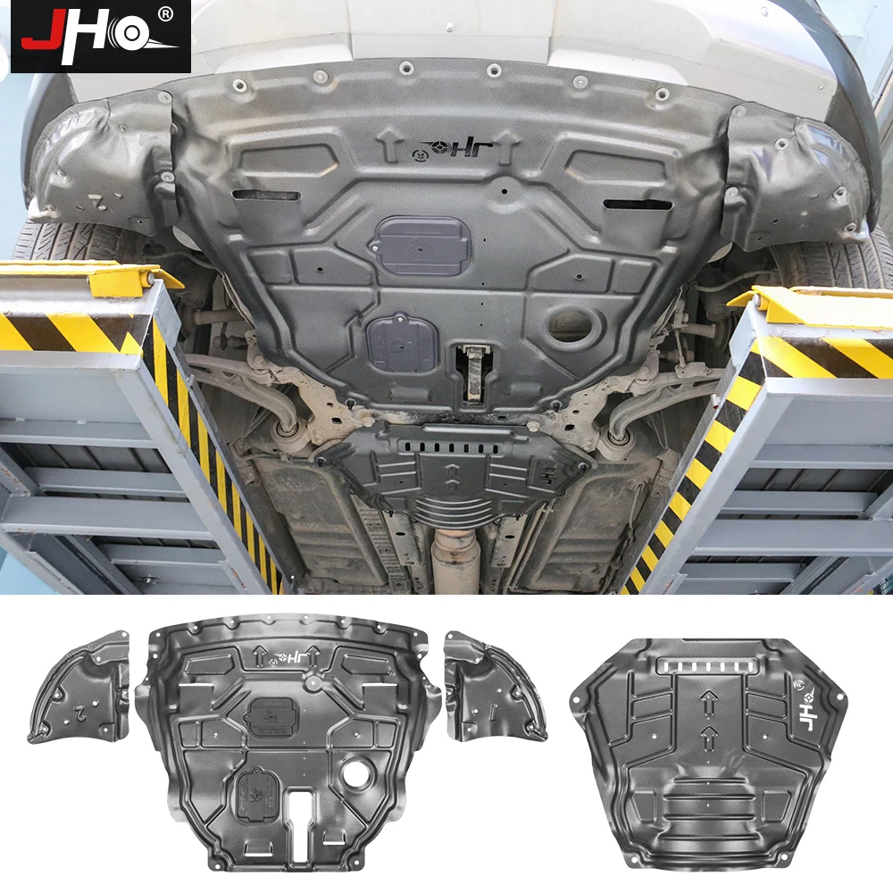 JHO 3D Under Engine Cover for 2016 2017 2018 Ford Explorer Base XLT 2.3L Turbocharged Offroad