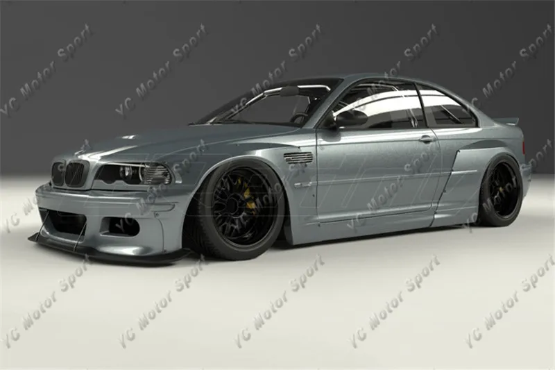 1998-2005 BMW E46 M3 Coupe GReddy Pandem Style Body Kit FRP (8)