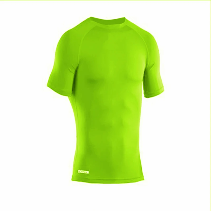 Han Duck cheap youth short sleeves T shirt blank quick dry shirts in stock Four color multicolor