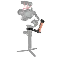 dslr עץ SmallRig DSLR מצלמה מייצב רונין S גריפ עץ כפול ידית gimbal handgrip עבור DJI RoninS מתכוונן 2314 (4)