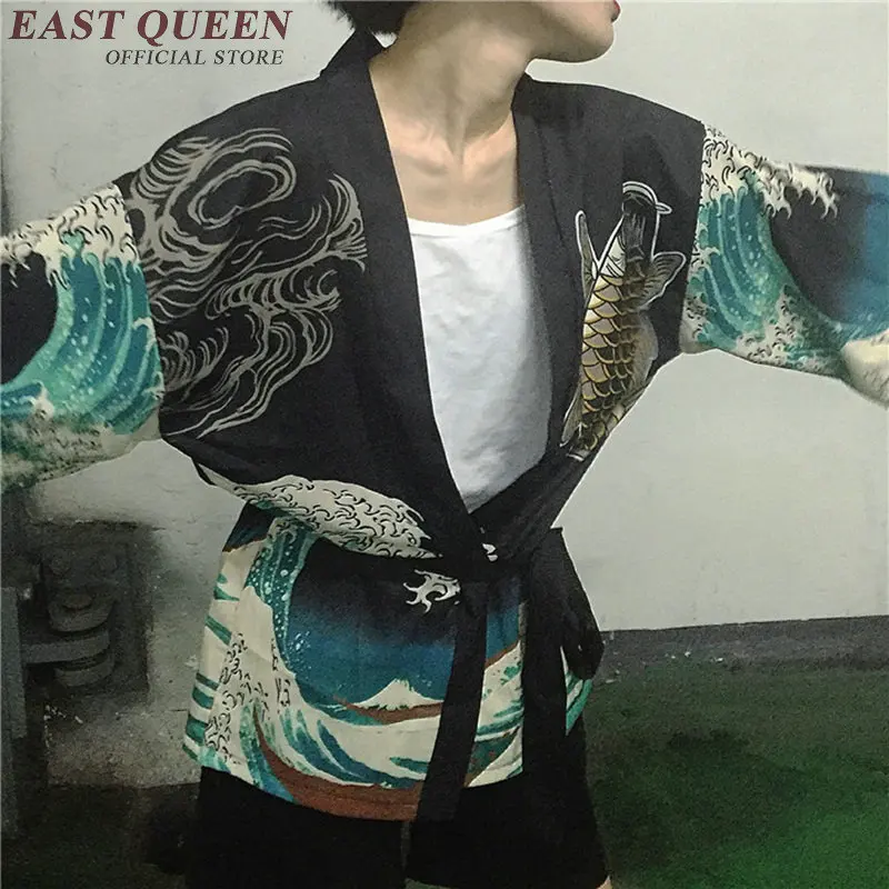 Kimonos woman Japanese kimono cardigan cosplay shirt blouse for women Japanese yukata female summer beach kimono NN0191