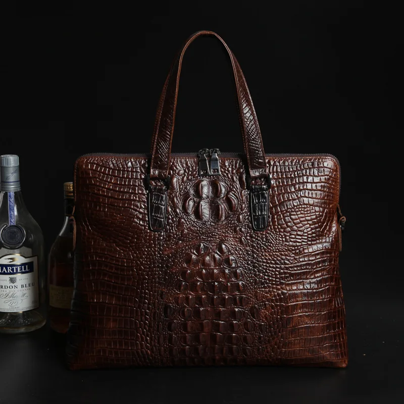 pure leather office bags