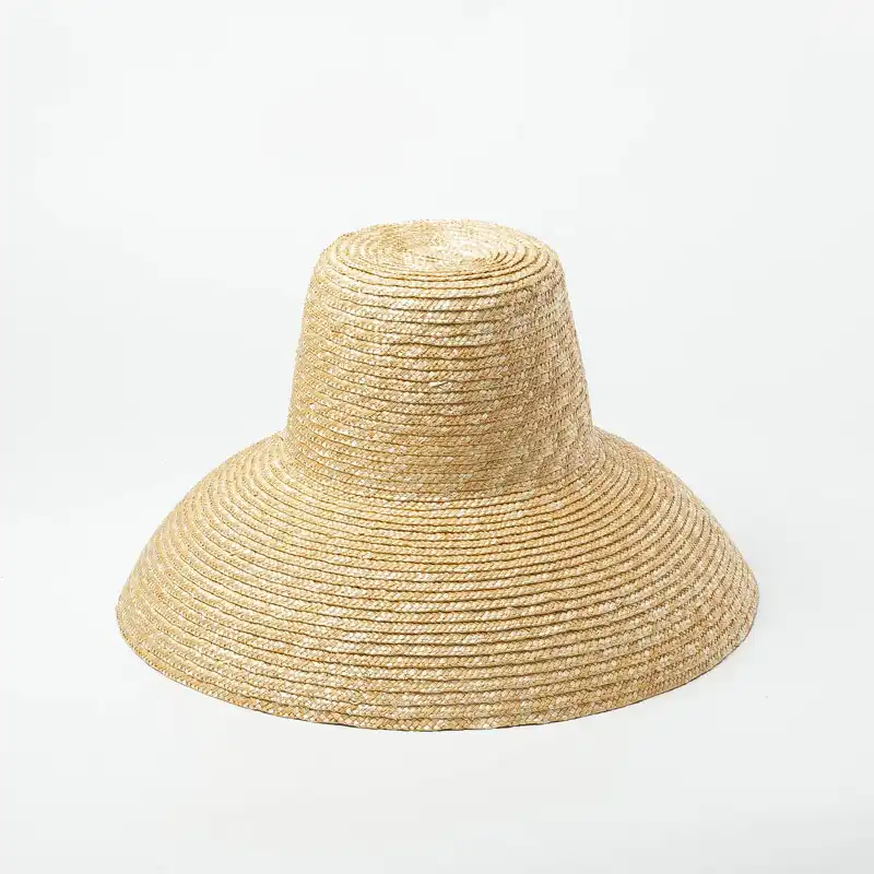 XY-womens hat Elegant Summer Fashion Style Wei/ß Flache Krempe Breiter Krempen Damen Strohhut Damen Jazz Fedoras Hut Sonnenschutzhut Strandm/ütze Sommer Must-Haves Stilvoll