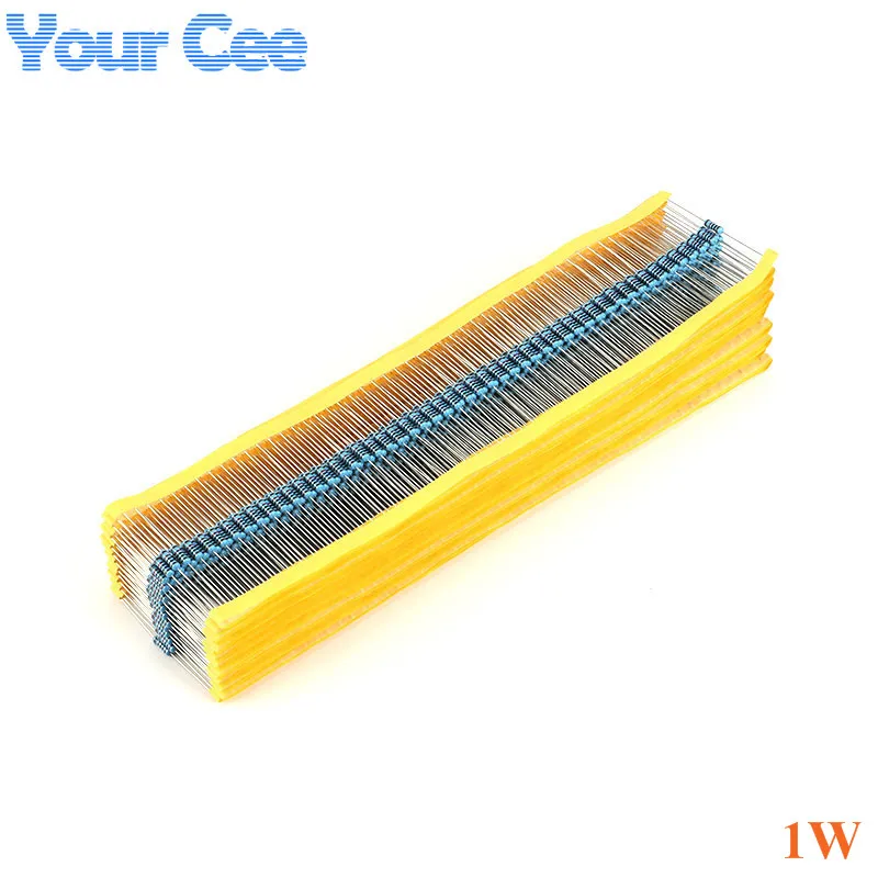 1W Metal Film Resistor Resistance 1% Tolerance Precision RoHS (1)