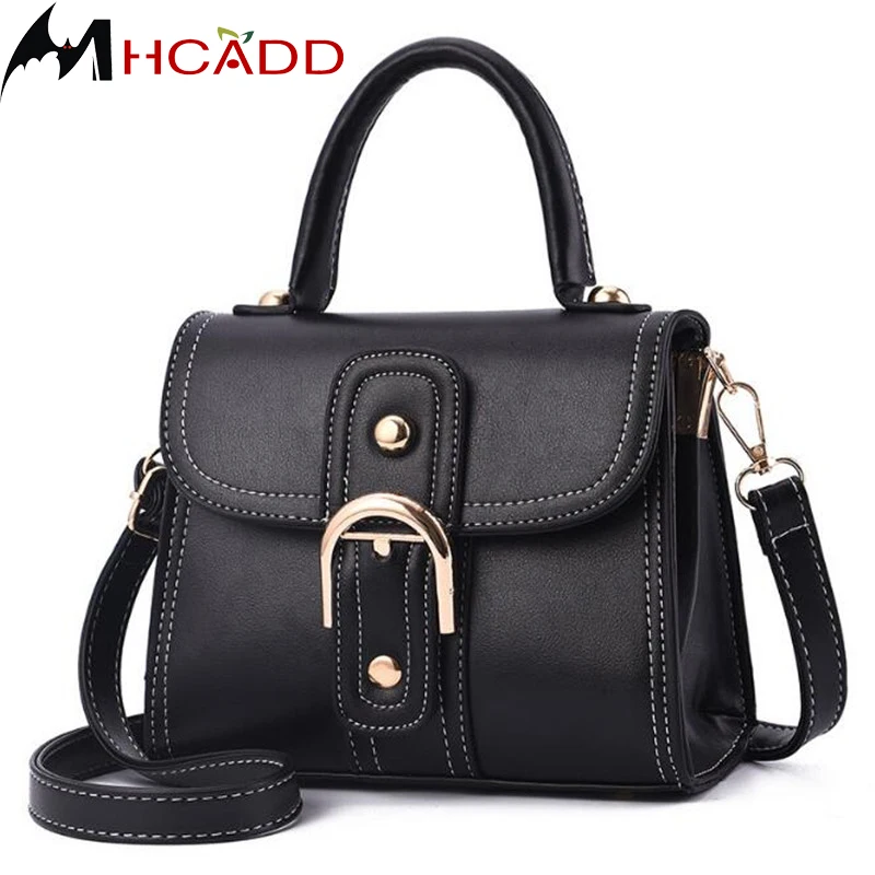 

MHCADD Women's tote Leather Clutch Bag High Quality Ladies Handbags Brand Women shoulder Messenger Bags Sac A Main Femme