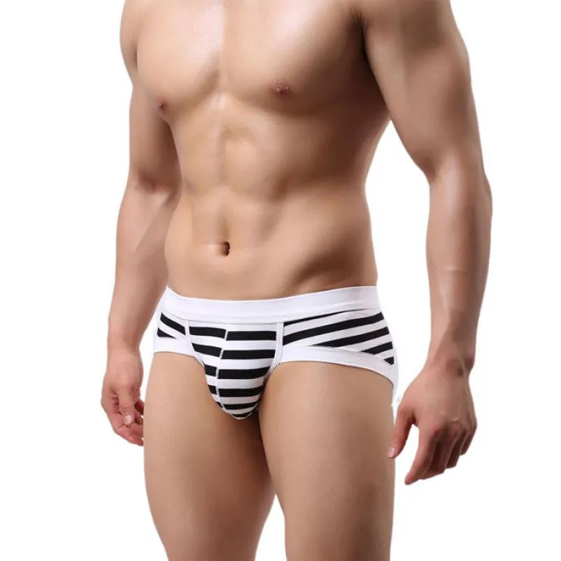 

KANCOOLD men's shorts underwear Mens Sexy boxer men Stripe Cotton shorts men boxers underpants Soft 2MAYT29