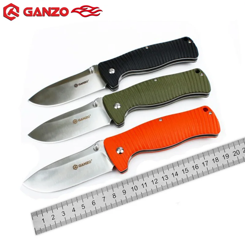 جنزو فايربيرد G720 F720 440C شفرة مريحة G10 مقبض بقاء الصيد التخييم التكتيكية العسكرية فائدة أعلى EDC السكاكين