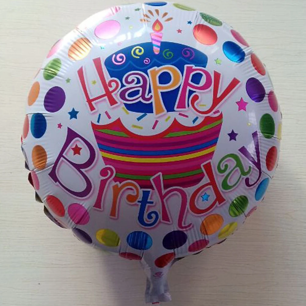 Kids Helium Balloons Party Supplies 18 Inch Birthday Round Air Balls