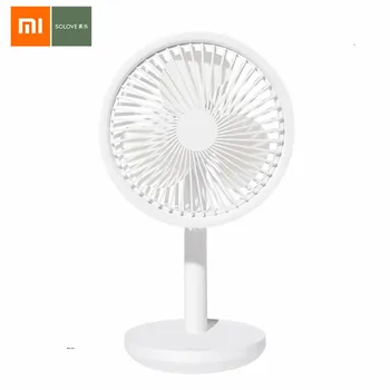 

Original Xiaomi SOLOVE Desktop Fan F5 Type-C Port Adjustable 3 Speed Wind Speed Travel Mini Cooling Oscillating Protable Fan 5W