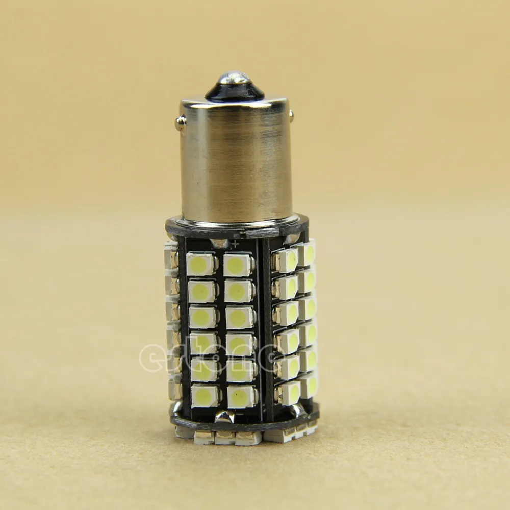 Светодиодный фонарь BA15S P21W 1 шт. высокого качества белого цвета 1156 382 80 SMD|car light|light
