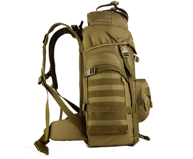 Горячие 60L Для Мужчин's Для женщин рюкзак модные женские Водонепроницаемый нейлон путешествия рюкзак Повседневное мужской военной Bagpack Hike
