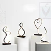 Modern LED Table Lamp Bedroom Reading Desk Light Bedside Lamp Study Eye Protect US/EU Plug Dimable 5