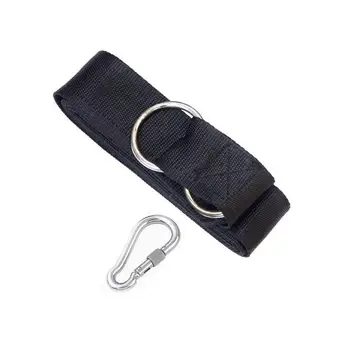 

Swing Hanging Straps Extra Long Straps with 1000kg Safer All Season Lock Snap Outdoor, Home Carabiner Hooks