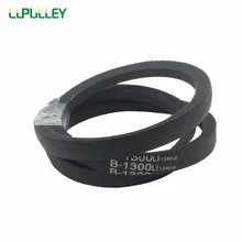 LUPULLEY B Тип черные резиновые Драйв V ремень B600/650/700/750/800/850/900/950/1000/1050 Внутренний Обхват промышленный приводной ремень