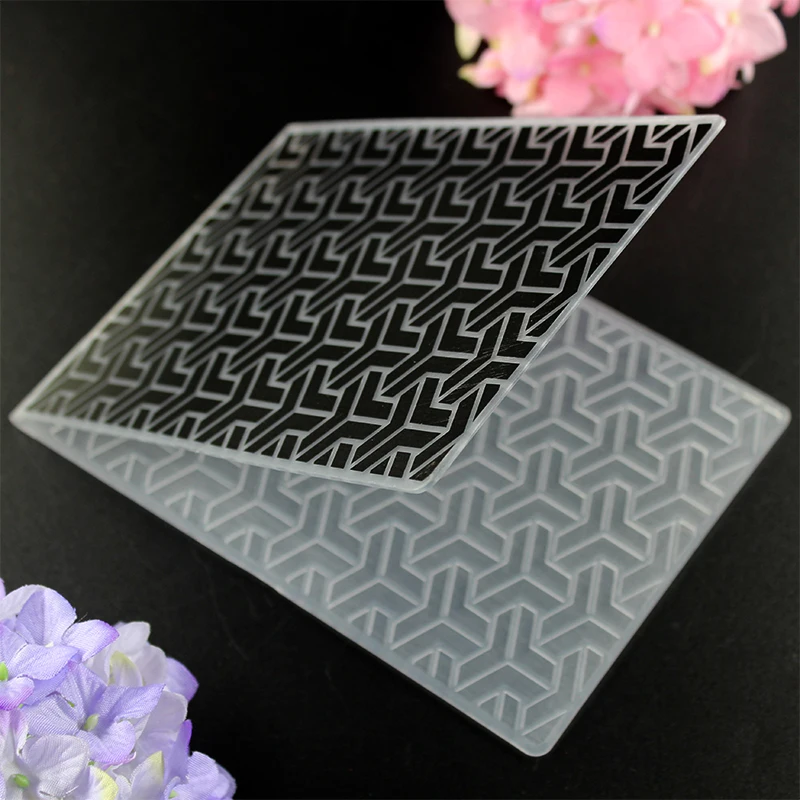 The Corner Plastic Embossing Folders for DIY Scrapbooking Paper Craft