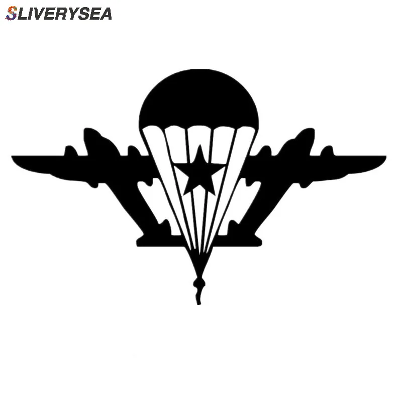 

SLIVERYSEA Car Stickers Personality Car Decoration Army Fan Military Russian Airborne Car Sticker Vinyl