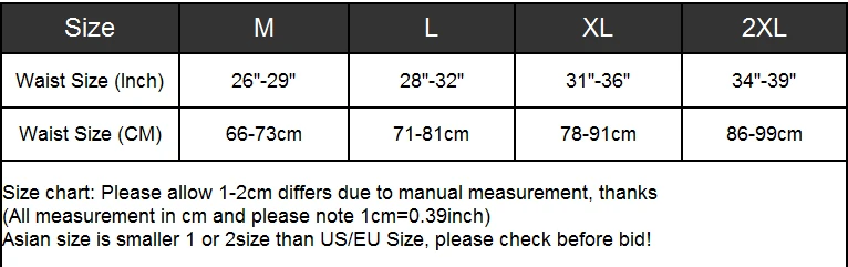 underwear size