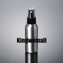 300 шт./лот Ёмкость 100 мл электрические Алюминий Бутылочки с распылителем росы для косметической упаковки ld10