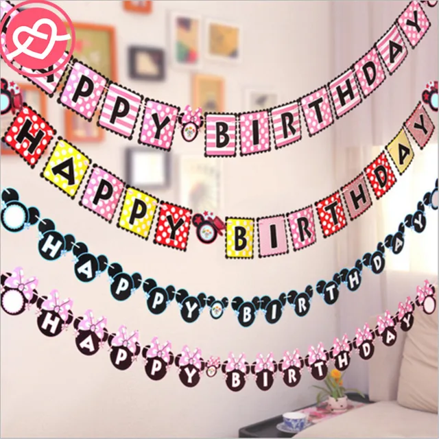 paper letters for banner