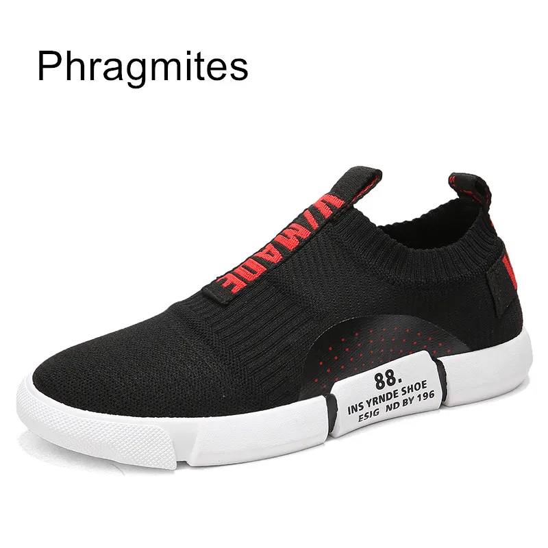 

Phragmites Summer Breathable Flyknit Men Casual Shoes Shoes Sneakers Breathable Sport Outdoor