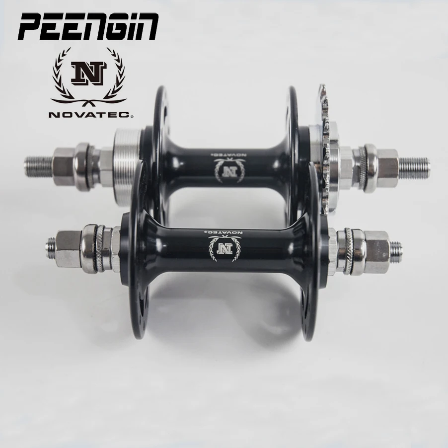 Novatec A165/A166SBT Fixed gear Flop flip track bike hubs 20/24,32/32