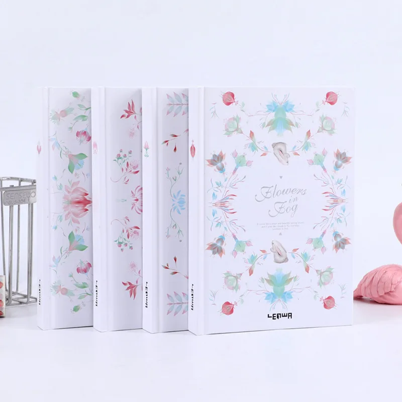 

Stationery Creative Hardcover Notebook Handbook A5 Diary Hard Face Notepad
