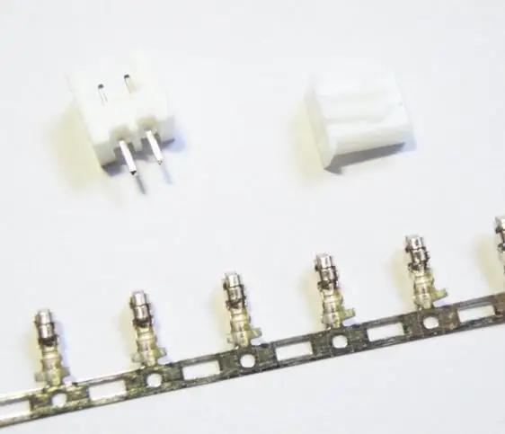 

Free Shipping 50 sets 2pin 2.54mm Pitch Terminal / Housing / Pin Header Connector Wire Connectors Adaptor XH-2P Kits