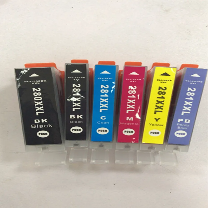 

PGI-280 XXL CLI-281 Ink Tank Compatible to PIXMA TR7520 / TR8520 printer
