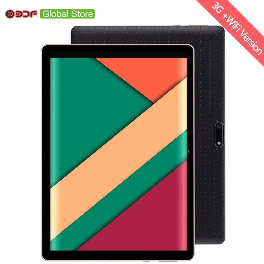 

BDF 10 Inch Phone Call Android Octa Core Tablet Pc Android 7.0 WiFi 3G Orignal FM Bluetooth 4GB+64GB Tablets Pc 5Mp camera