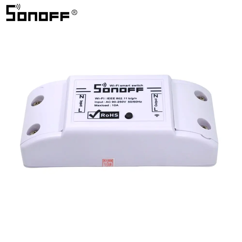  SONOFF Basic DIY Wifi Wireless Smart Switch Light Timer Remote Control 220V 10A Alexa Universal Goo - 32905620204