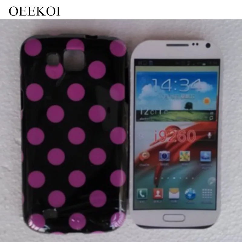 

OEEKOI Polka Dot Case Back Cover Case For Samsung Galaxy Premier i9260 Soft Case Free