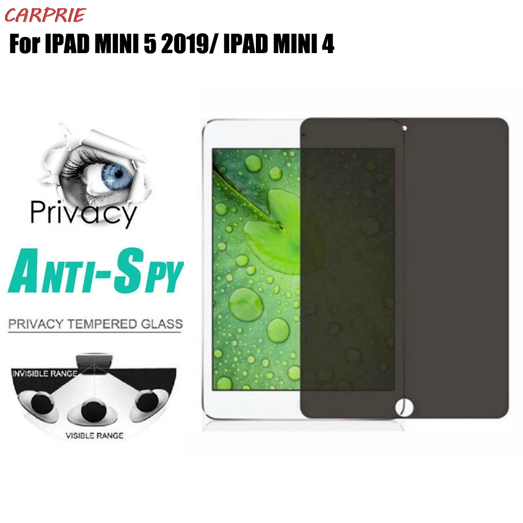 

CARPRIE Privacy Anti-Spy HD PET Film Screen Protector For Ipad MINI 5 2019 / MINI 4 7.9inch 2019 Big Promotion Z30417