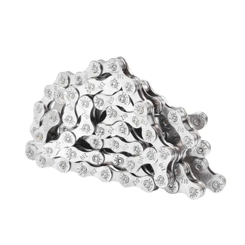 Clearance Anti-rust Silver Electroplated 116 Links 6-7-8/9/10 Speed MTB Mountain Road Bike Chain Bicycle Parts 4