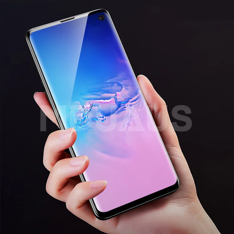 20D Full Cover Screen Protector Film For Samsung Galaxy S10 S9 S8 Plus S10e Note 8 9 A6 A8 2018 Soft Protective Film Not Glass