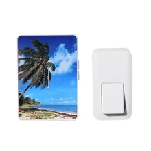 2017 New Arrival Wireless Doorbell No Battery Button Waterproof 110M Long Working Range 38 Ringtunes Loud Sound Free Shipping