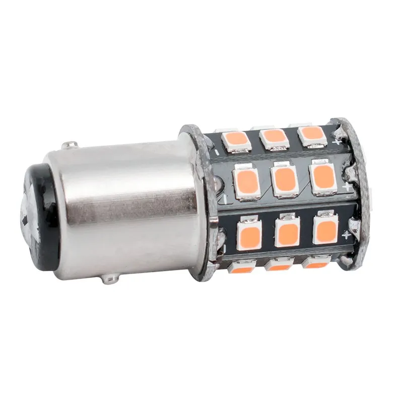 4 шт. 1157 BAY15D P21/5 Вт 33 SMD 2835 Светодиодный красный, белый Янтарный автомобилей поворотники лампы 21/5 Вт задний фонарь Авто дневные ходовые огни светильник 12V 4X