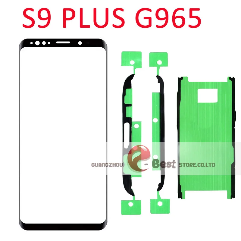 

5pcs/lot For Samsung Galaxy S8 G950 G955 S9 G960 G965 Plus Front Glass Touch Screen Lens Cover LCD Outer Panel
