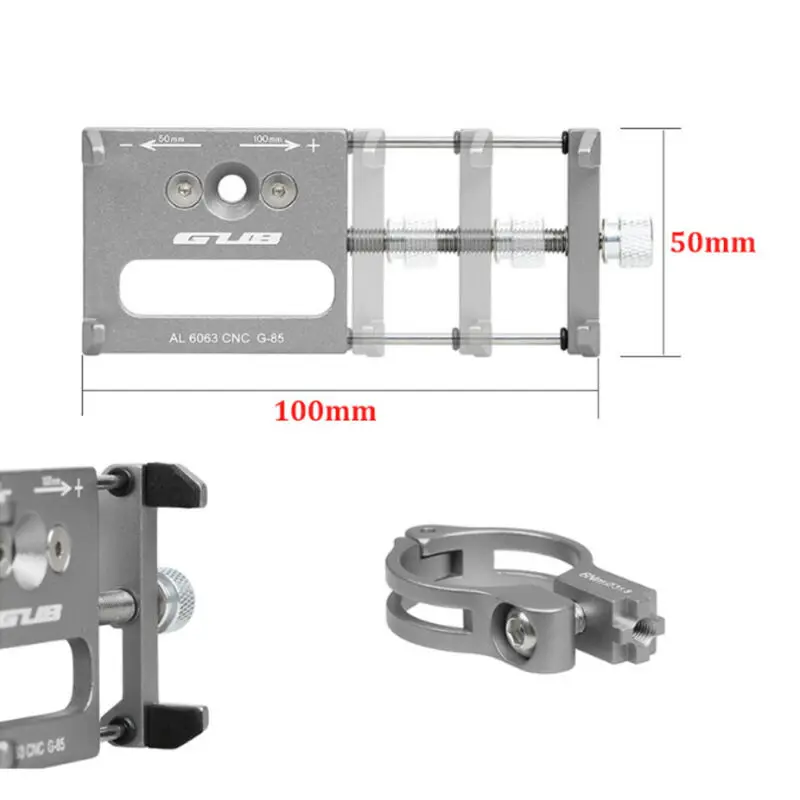 Подставка для телефона держатель кронштейн крепление база Алюминий для электровелосипедов велосипедов мотоциклов