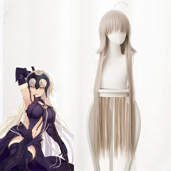 

Anime Fate/Grand Order Jeanne d'Arc Alter Wig Cosplay Costume Joan of Arc Women Long Heat Resistant Synthetic Hair Party Wigs
