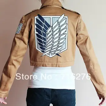 

Wholesale/Retail Shingeki no Kyojin Attack on Titan Scouting Legion Cosplay Costume Jacket