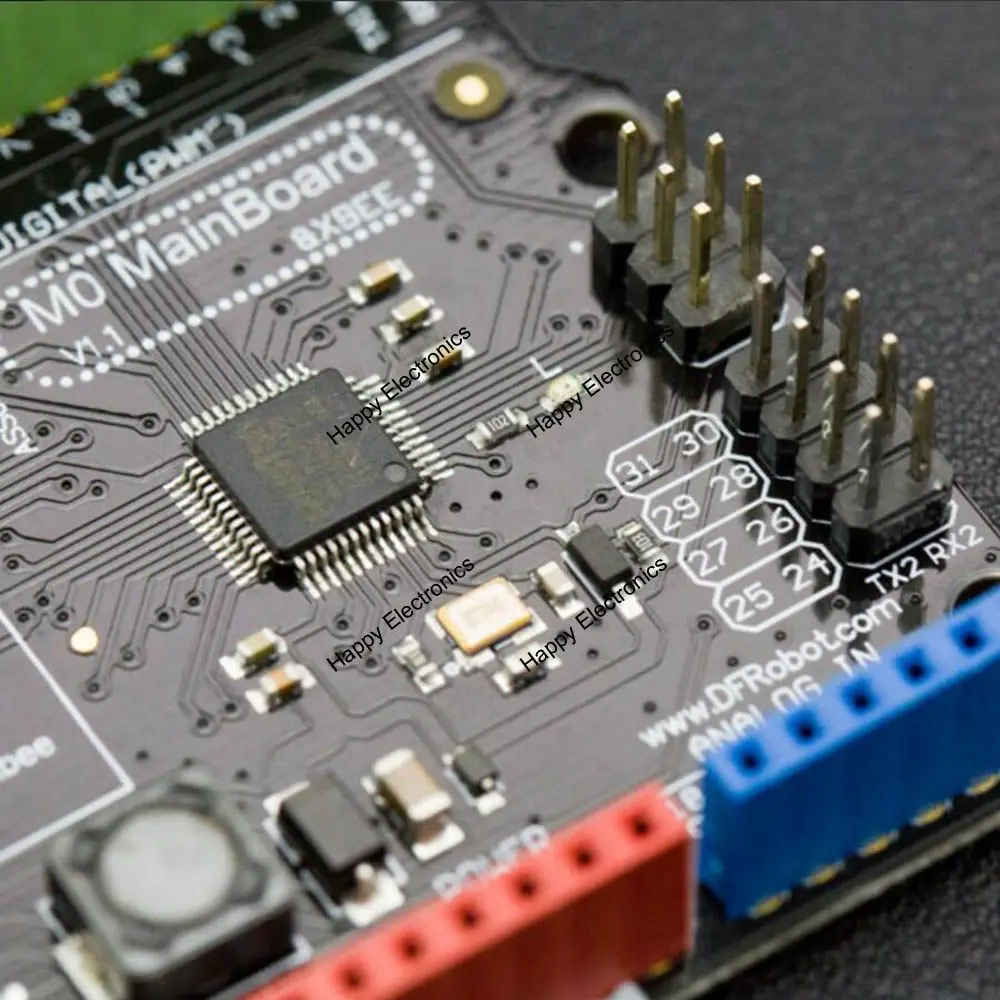 Плата микроконтроллера dfrdum0, 5 В ARM Cortex-M0 Nuvoton NUC123ZD4AN0 с интерфейсом IIS, совместимым с Arduino