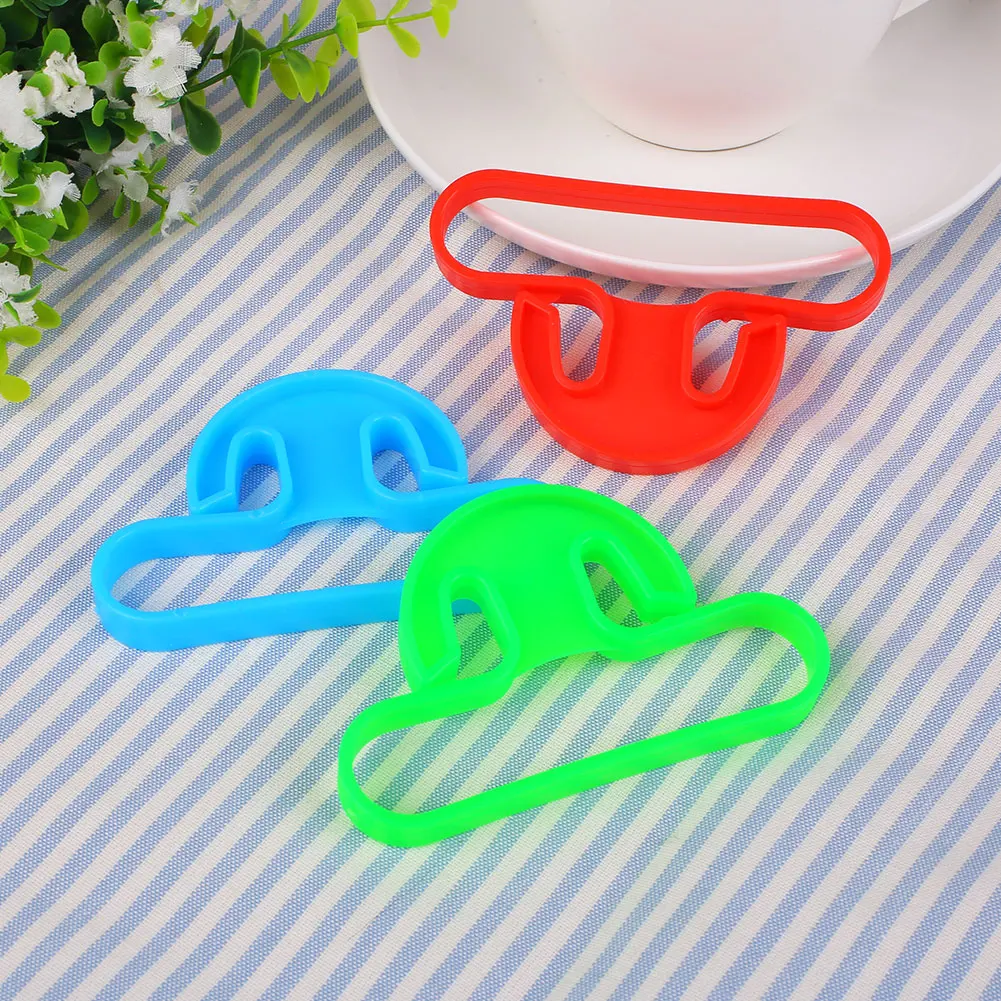 

Plastic Handle Shopping Bag Carrying Vegetable Grip Carry Hanging Ring