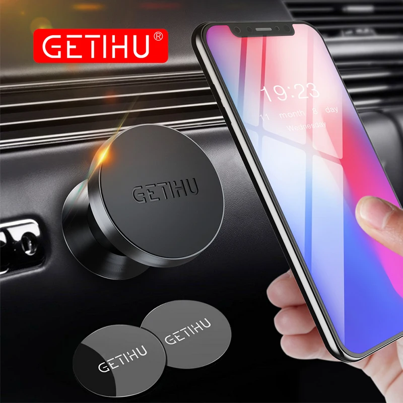 GETIHU Magnetic Car Holder Mini Air Vent Mount Magnet Cell Phone Mobile Holder Universal For iPhone X 6s ipad GPS Bracket Stand