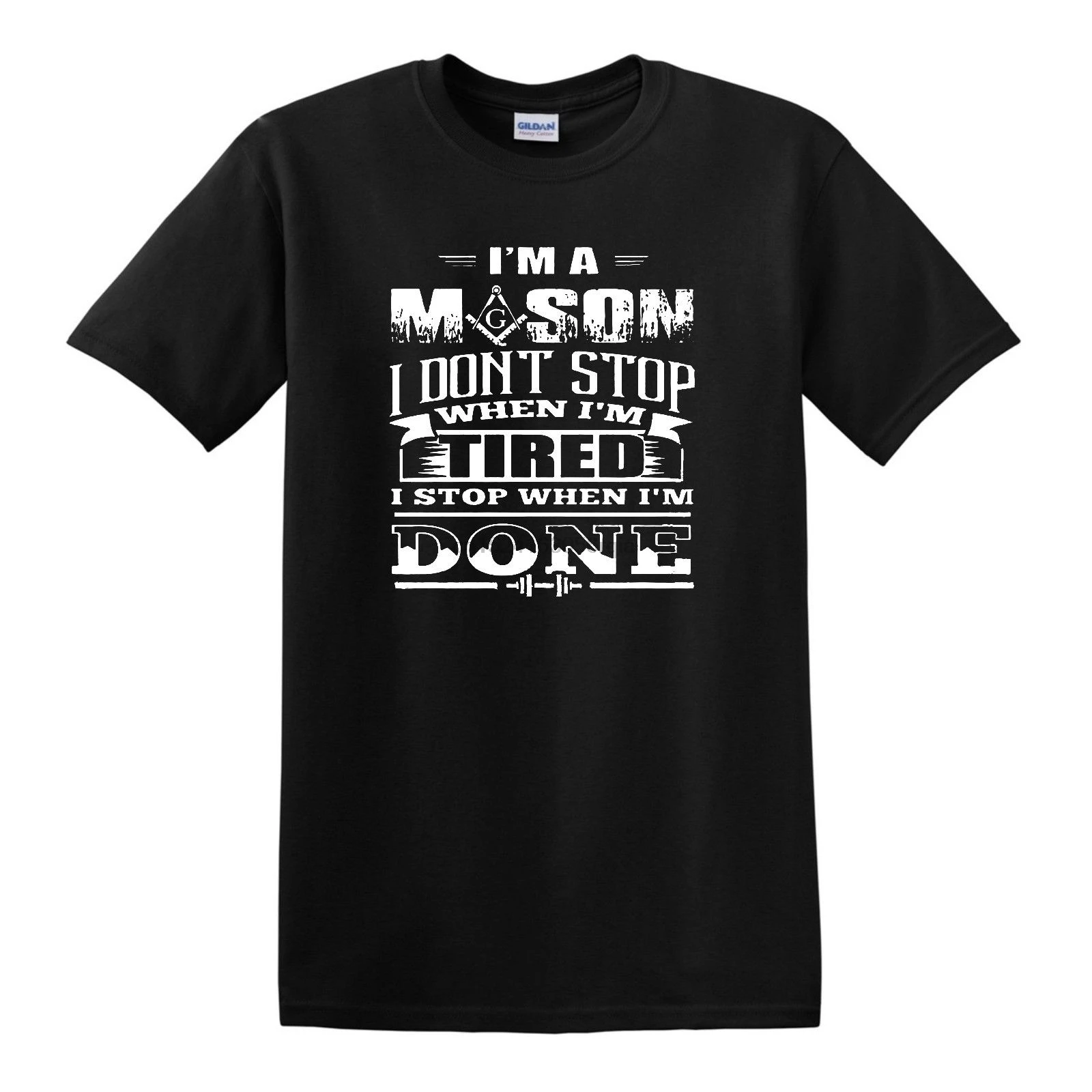 

Master Masonic I Dont Stop T shirt Mason Shriner Scottish Rite F. A.M
