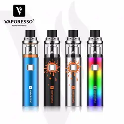 Оригинальный Vaporesso веко PLUS SOLO Starter Kit 3300 мАч Аккумуляторы к электронным сигаретам 4 мл веко плюс майка SS316 0.3ohm катушки комплект для