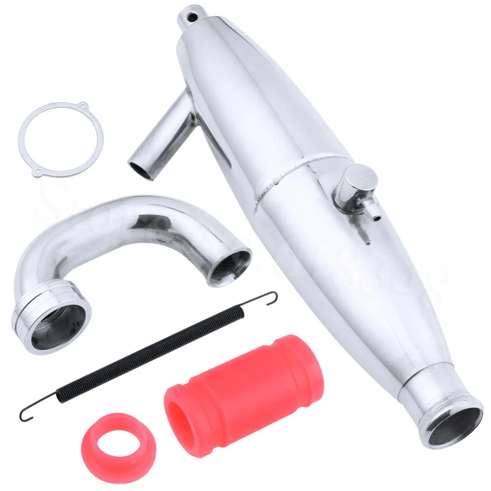 Buy 85789 Aluminum Exhaust Pipe Set For HSP 1/8 Scale