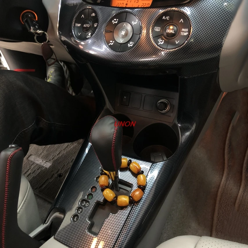 Рукоятка рычага переключения передач декоративная Накладка для Toyota Rav4 2009 2013