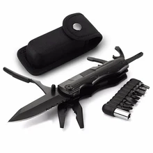 Multi-Tool Pocket Hunting Knife Durable Stainless Steel Knife Pliers 5-in-1 Multi-Function Folding Knife Hand Tool Sets Multi-Tool Pocket Hunting Knife Durable Stainless Steel Knife Pliers 5-in-1 Multi-Function Folding Knife Hand Tool Sets
