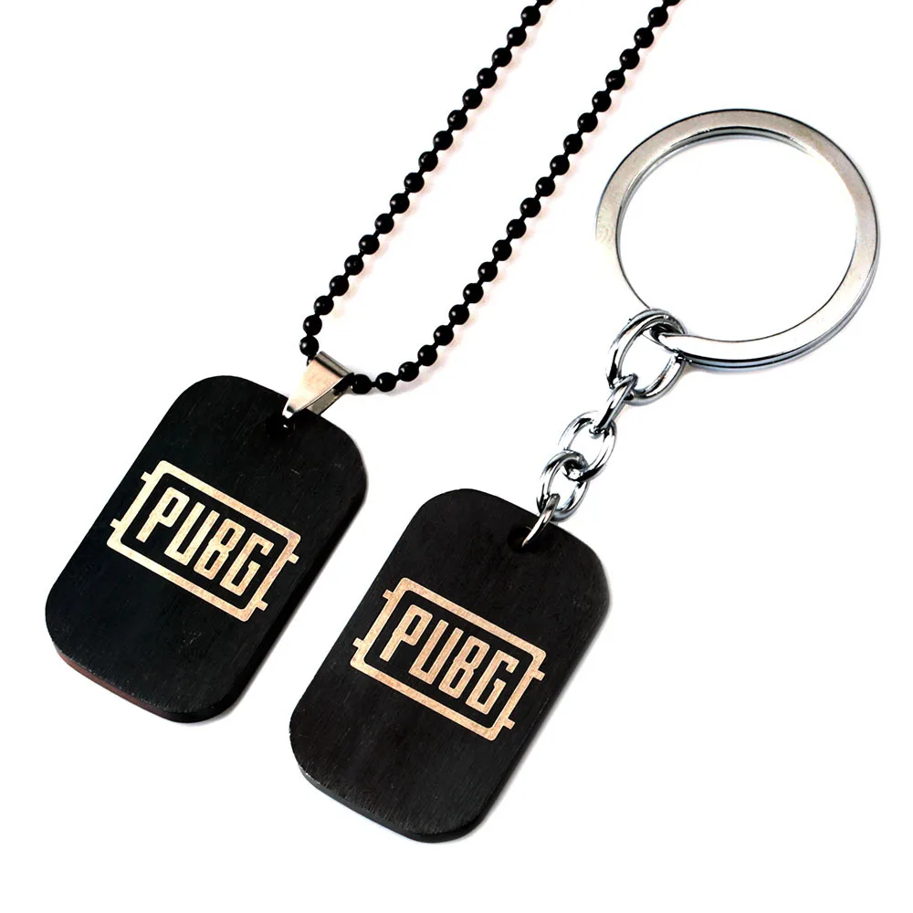 

Game PUBG Battlegrounds Key Chains for Men Pan Tritium Pubg Keychain Women Anime Keyholder Keyring Porte Clef Souvenir